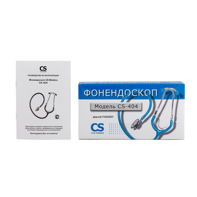 Фонендоскоп CS Medica CS-404 (голубой)