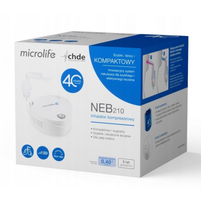 Ингалятор Microlife медицинский компрессорный с принадлежностями NEB 210