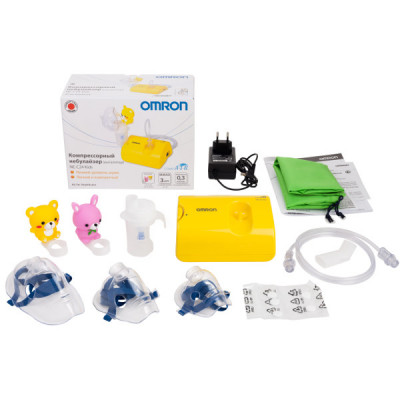 Ингалятор компрессорный OMRON NE-C24 Kids (NE-C801S-KDRU) детский