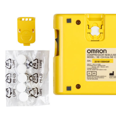 Ингалятор компрессорный OMRON NE-C24 Kids (NE-C801S-KDRU) детский
