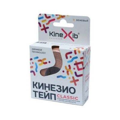 Кинезио-тейп Kinexib Classic (5м*2,5см)