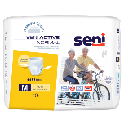 Сени впитывающие трусики д/взрослых activ normal extra large №10