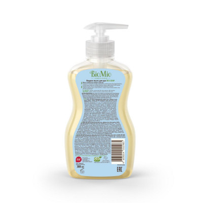 Эко жидкое мыло BioMio® BIO-SOAP с маслом чайного дерева, с дозатором, 300 мл