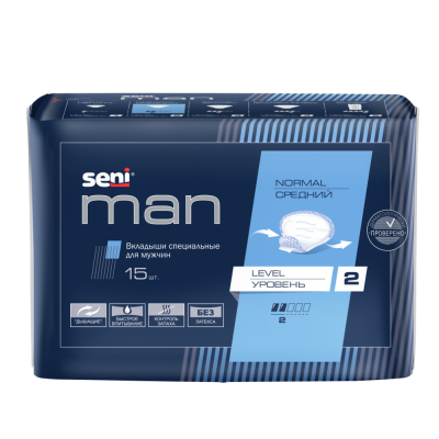 Сени прокладки урологические SENI MAN, Normal, №15