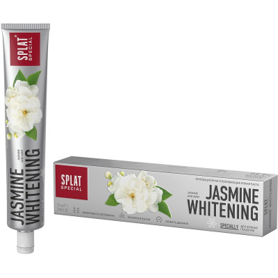 Зубная паста SPLAT® Special JASMINE WHITENING отбеливание и свежесть дыхания, 75 мл