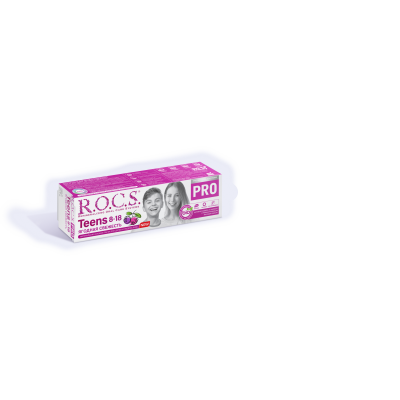 Зубная паста R.O.C.S. PRO Teens Ягодная свежесть, 74 гр