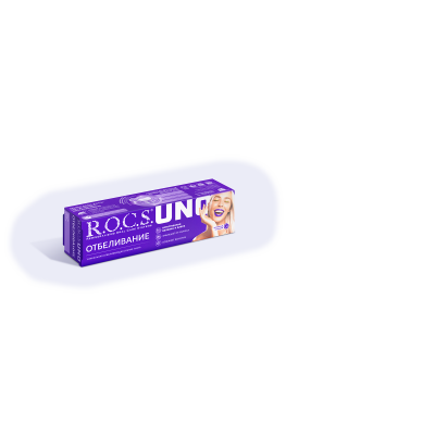 Зубная паста R.O.C.S. UNO Whitening (Отбеливание), 74 гр