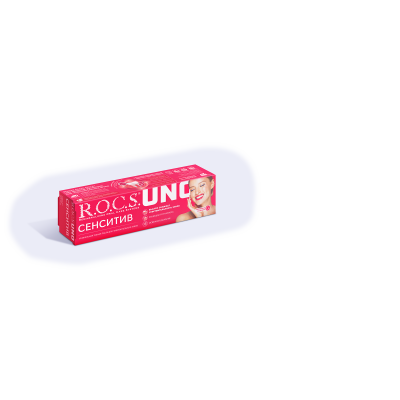Зубная паста R.O.C.S. UNO Sensitive (Сенситив), 74 гр