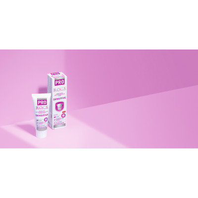 Зубная паста R.O.C.S. PRO SENSITIVE для чувствительных зубов, 74 гр