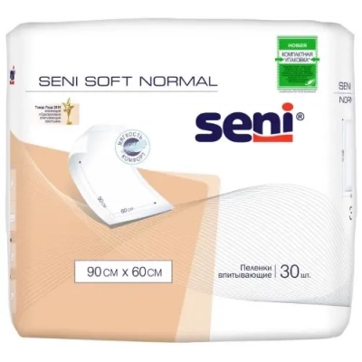 Пеленки гигиенические 90х60 Seni Soft Normal Bella (Белла) №30
