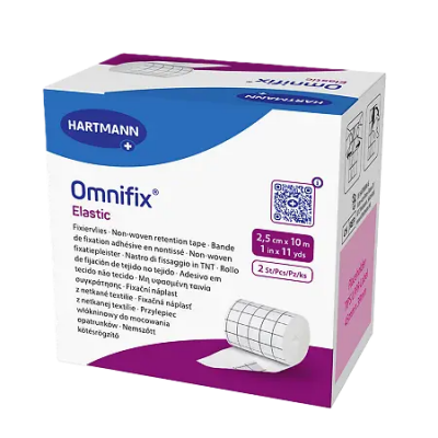 Пластырь Omnifix Elastic рулон 2,5см х 10м белый (2шт/уп) (Hartmann) арт. 900606 Пластырь Omnifix Elastic рулон 2,5см х 10м белый (2шт/уп) (Hartmann) арт. 900606